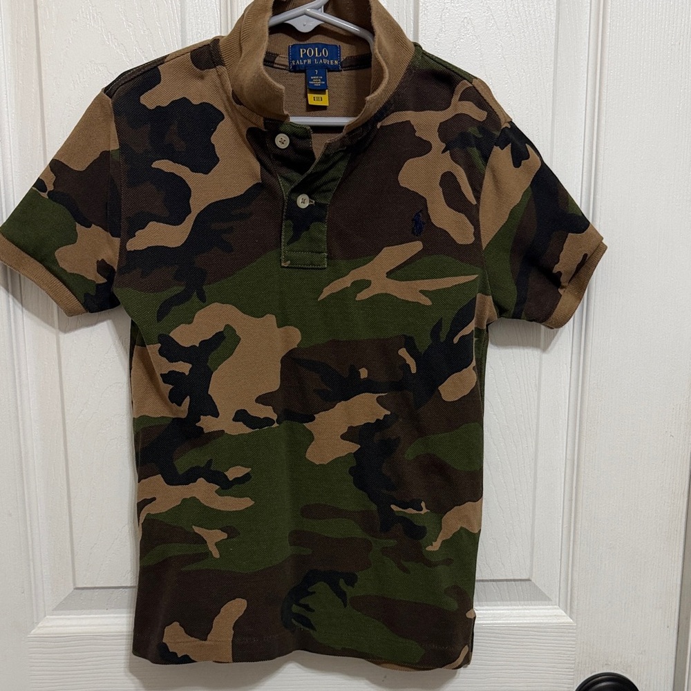 Polo by Ralph Lauren Kids Camouflage Polo Shirt